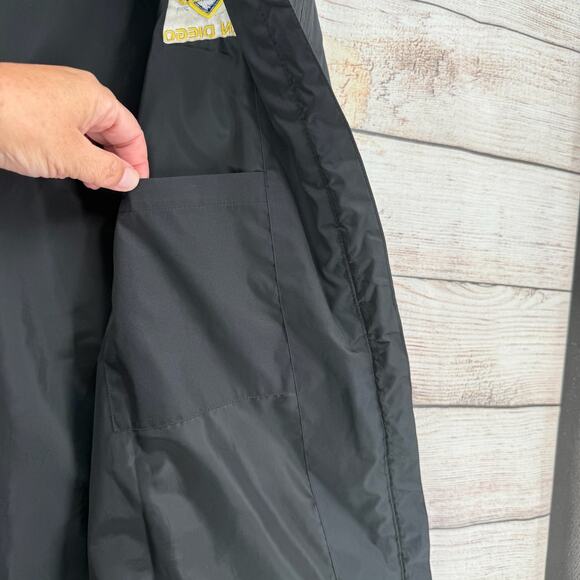 Adidas Tiro 17 LA Galaxy San Diego Winter Jacket Adult Large Black Puffer - Picture 6 of 12